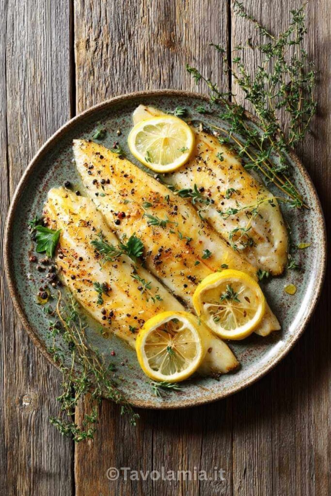 Ricette Pesce Persico: Idee Semplici e Gustose per Ogni Occasione 1 Ricette pesce persico con filetti al forno, limone e erbe aromatiche