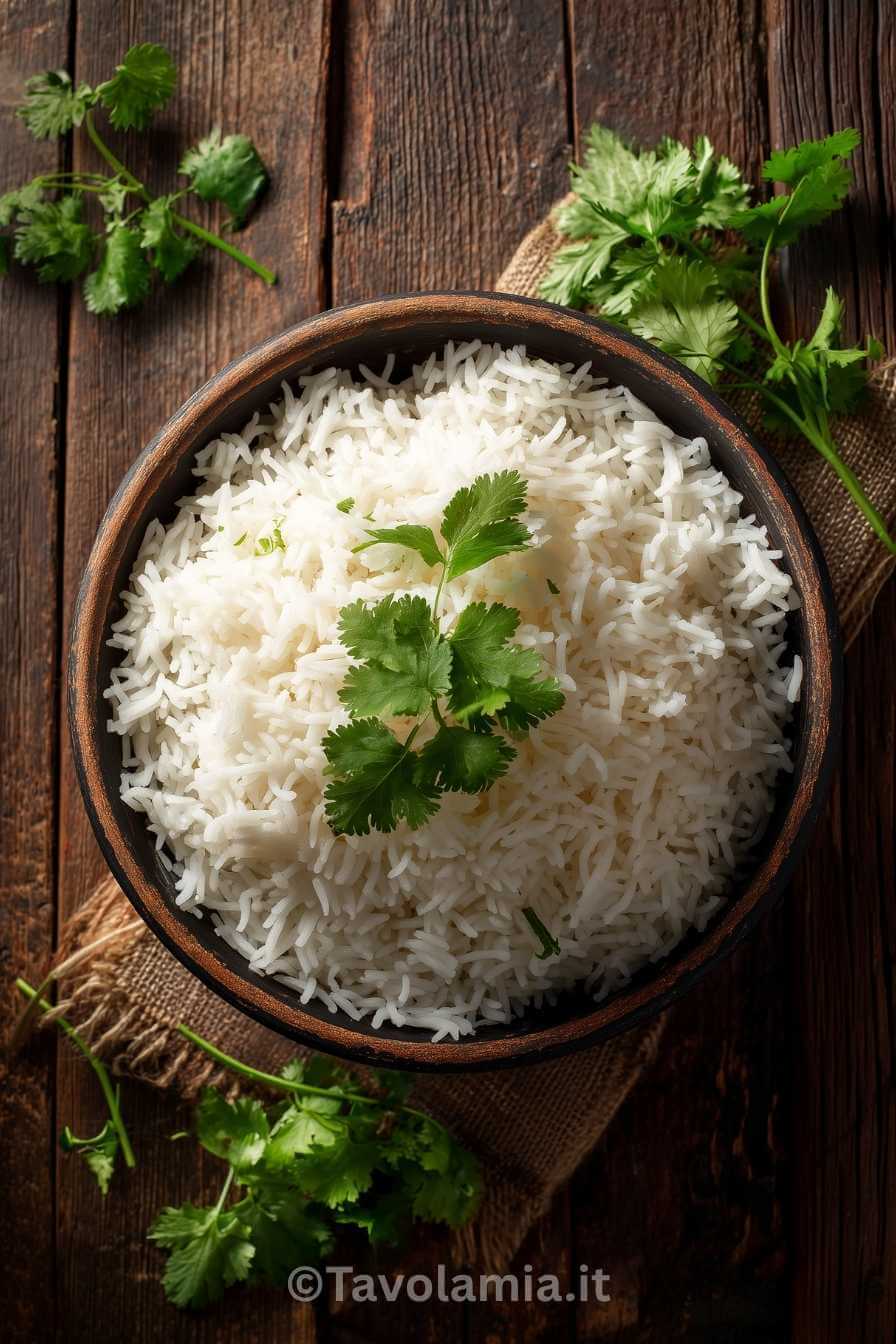 Riso basmati cotto e sgranato per come cuocere riso basmati perfetto