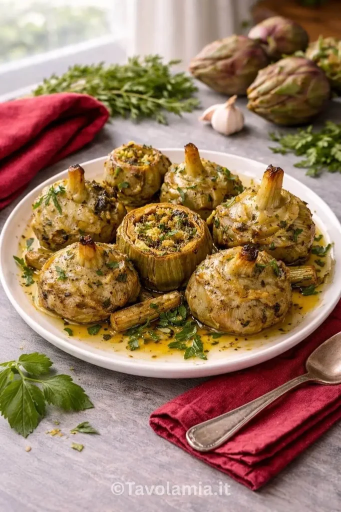 Carciofi alla Romana 1 Carciofi alla Romana