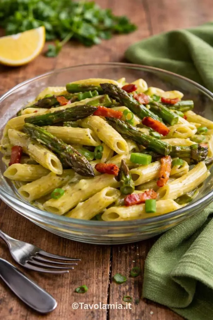 pasta con asparagi